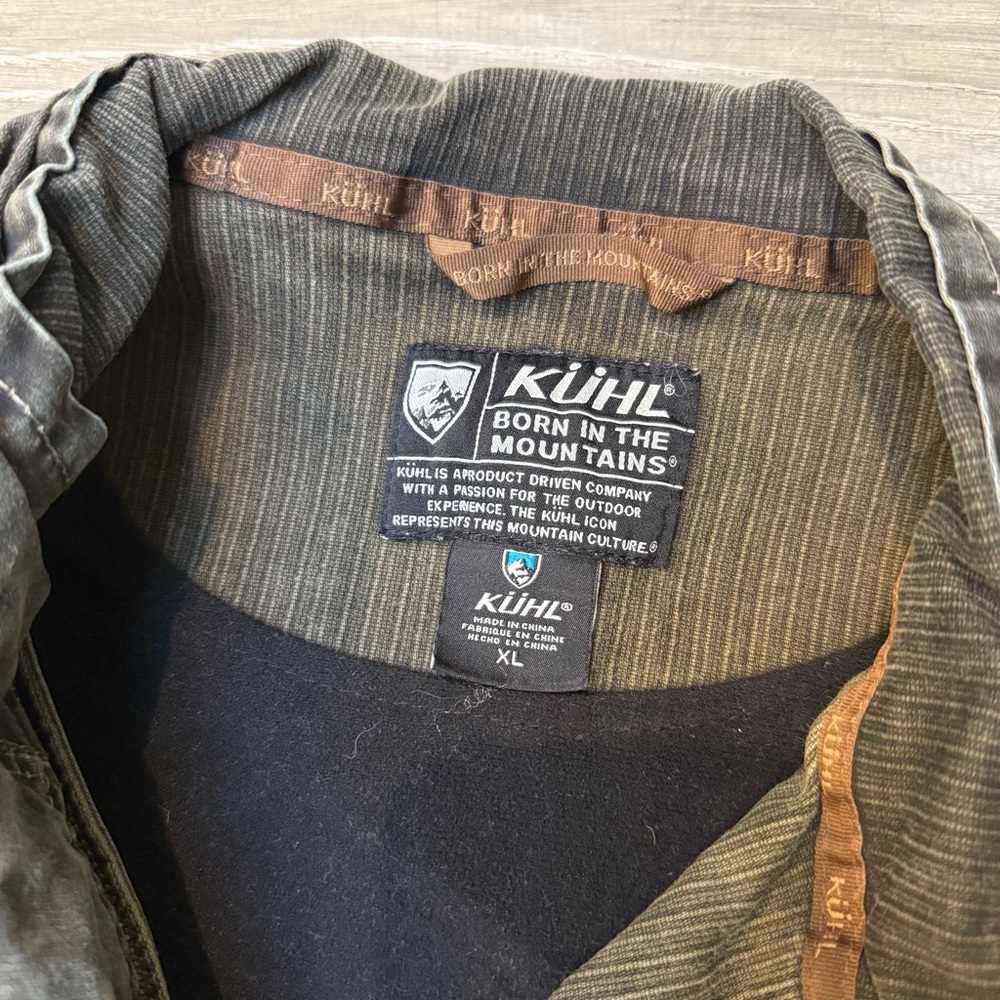 Vintage Patina Dye Men's Kuhl Vest XL - Picture 3 of 7